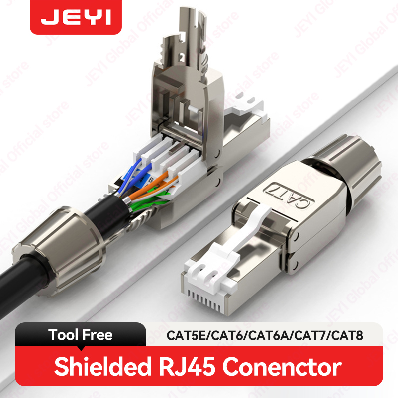 Rj45 Jack - Connecteur RJ45 JEYI CAT7 6A 8P8C