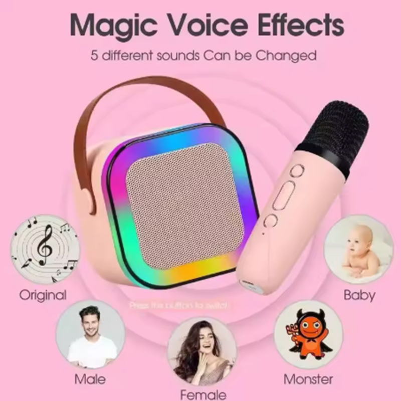 Microphone Capsule - Machine de karaoké K12 portable avec