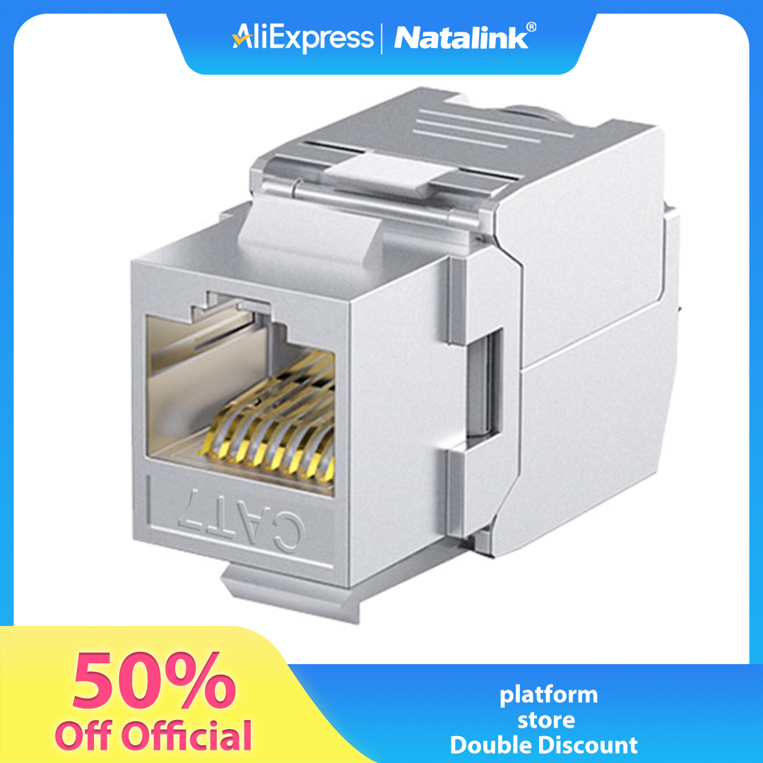 Rj45 Jack - Natalink 10 pièces RJ45 Cat8 Cat7