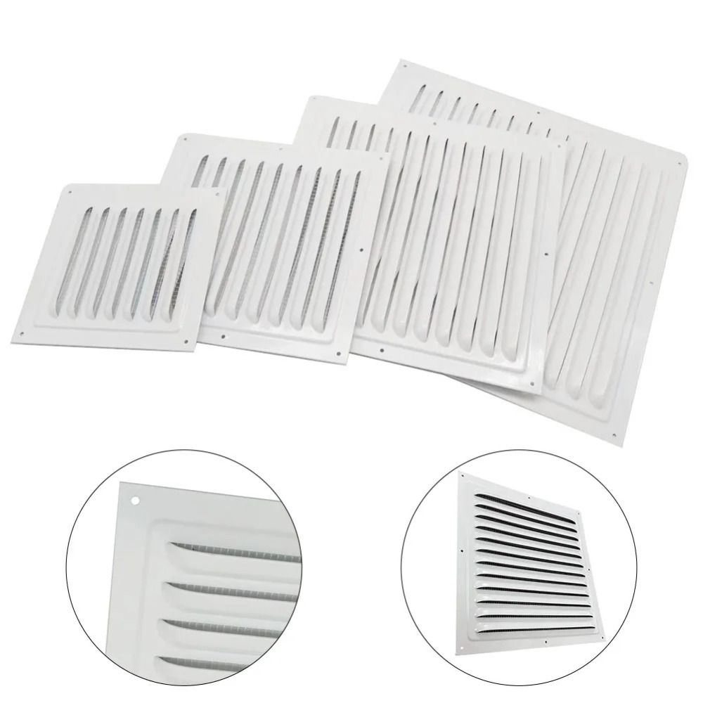 Ventilation Grille Aluminum - Grille d'aération carrée en alliage d'aluminium