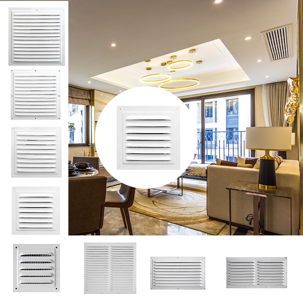 Ventilation Grille Aluminum - Grille de ventilation carrée en alliage