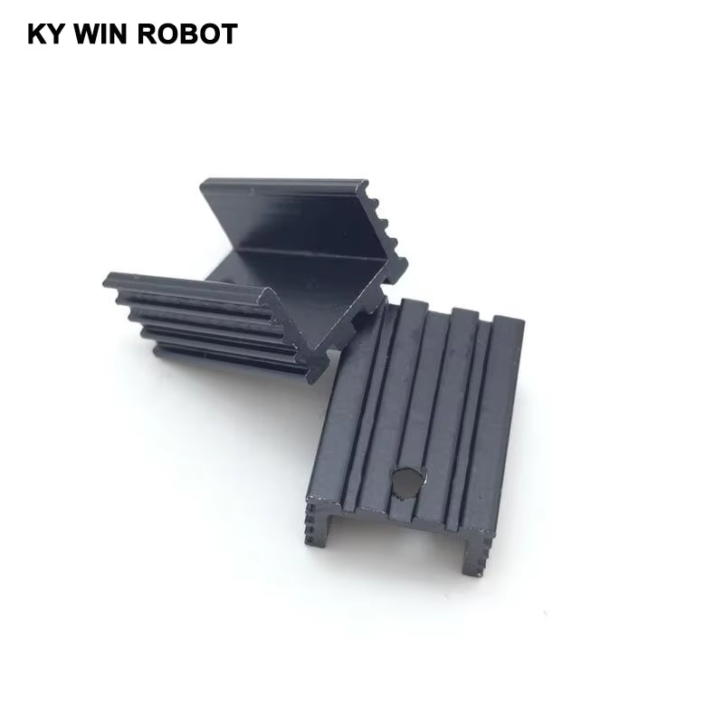 Heatsink Aluminum - Dissipateur thermique en aluminium TO-220 à