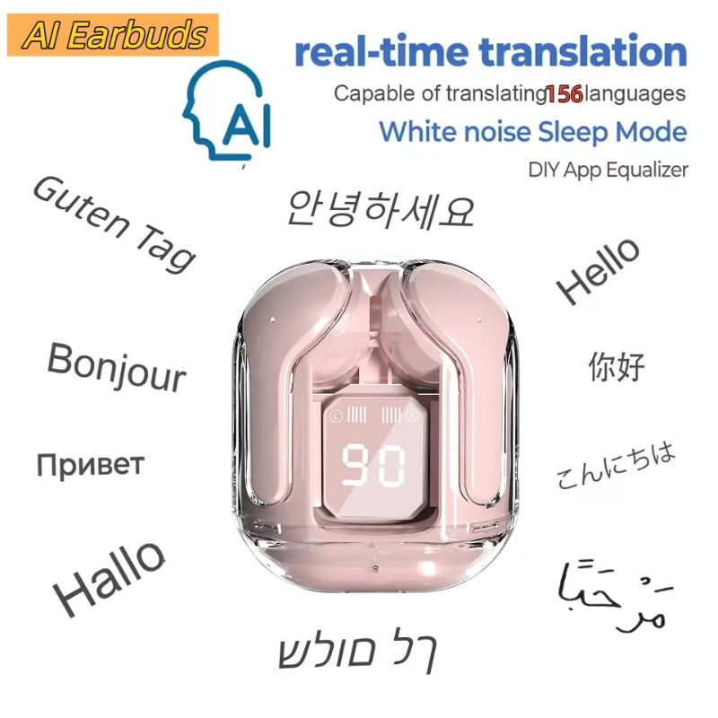 Full Range Speaker - Écouteurs Bluetooth avec traduction IA, application