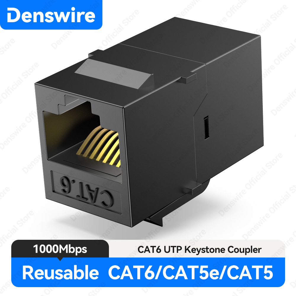 Rj45 Jack - Coupleur Keystone RJ45 CAT6 Denswire –