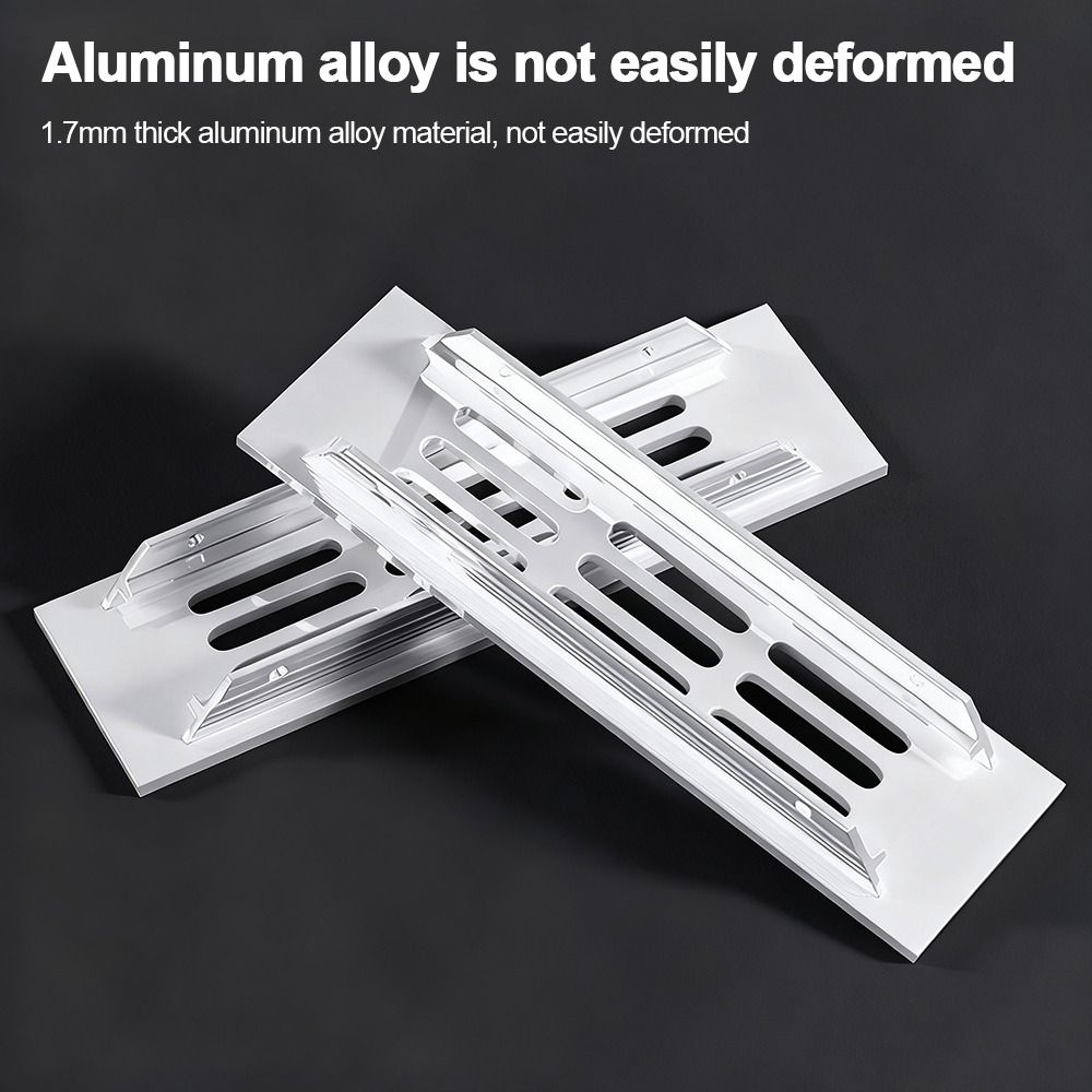 Ventilation Grille Aluminum - Couvercle de trou d'aération pour armoire