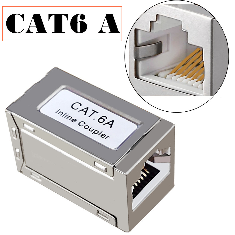 Rj45 Jack - Extension Ethernet coupleur RJ45 10Gbps, coupleur