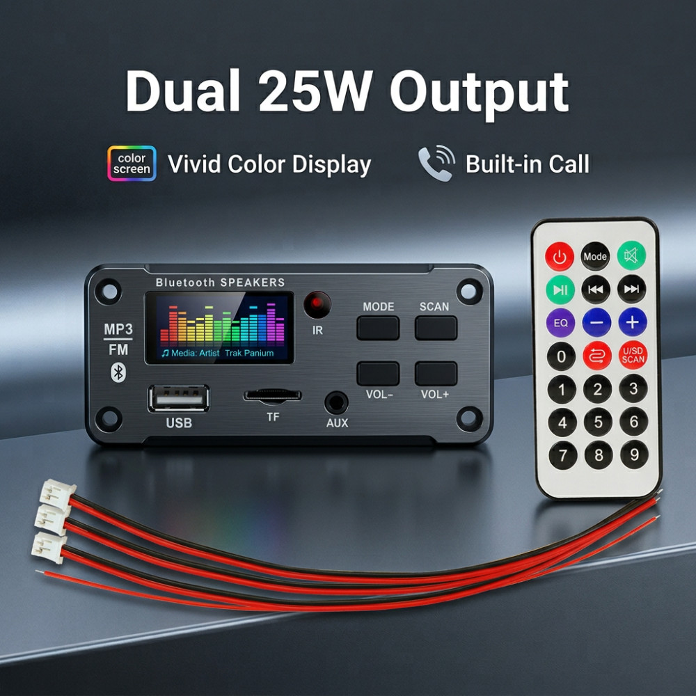Volume Control Board - Amplificateur Bluetooth 50W, décodeur MP3 WMA