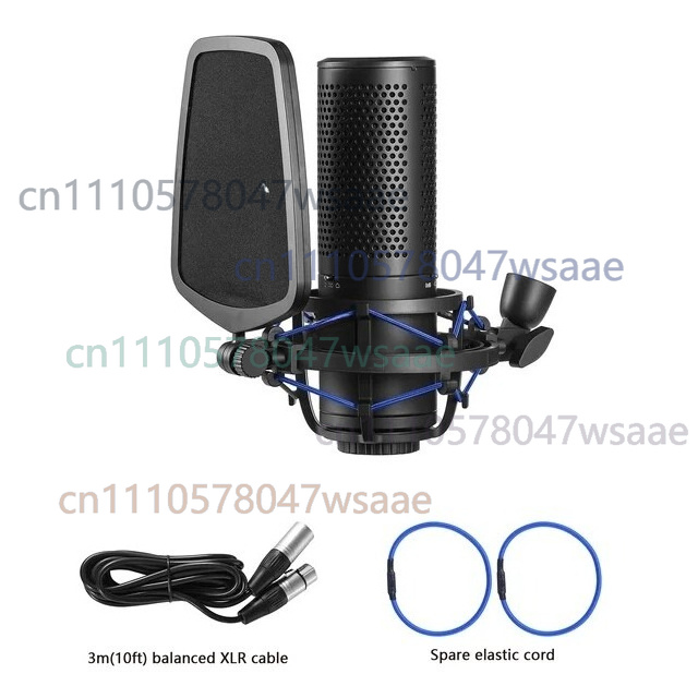 Condenser Microphone Kit - Microphone de studio à condensateur à