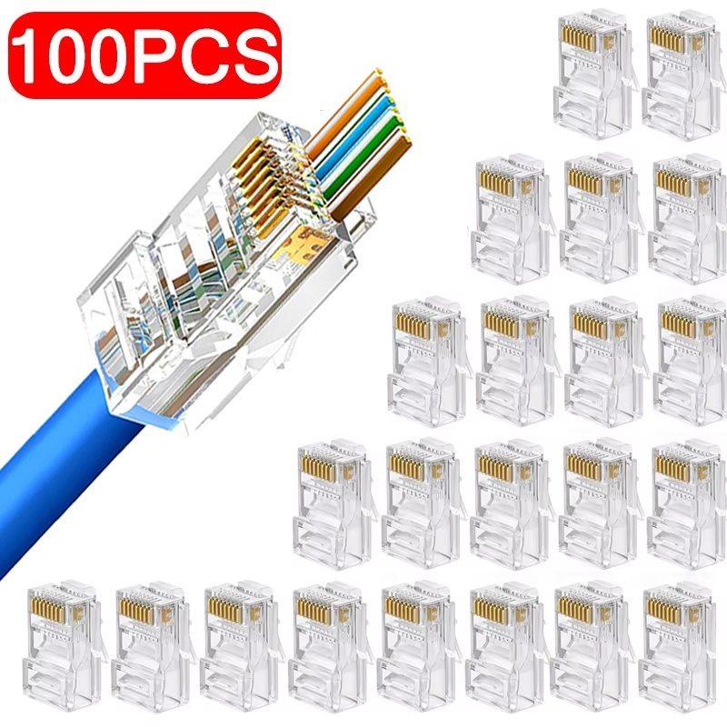 Rj45 Jack - Connecteurs réseau RJ45 Cat6 Cat5e à