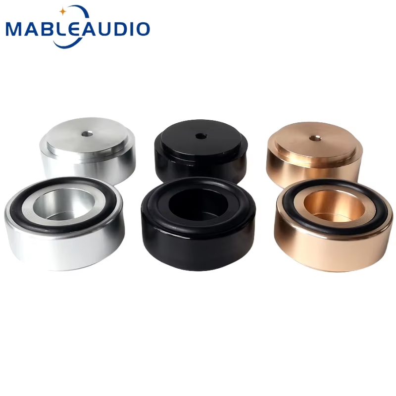 Audio Dac - Pieds d'isolation audio en aluminium massif,