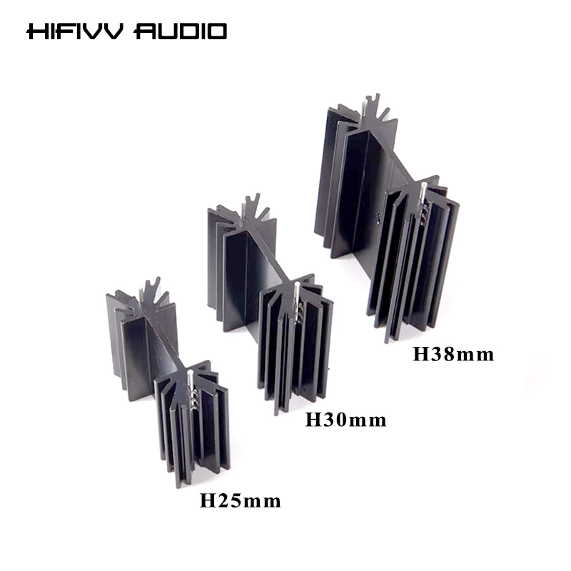 Heatsink Aluminum - Lot de 5 dissipateurs thermiques en