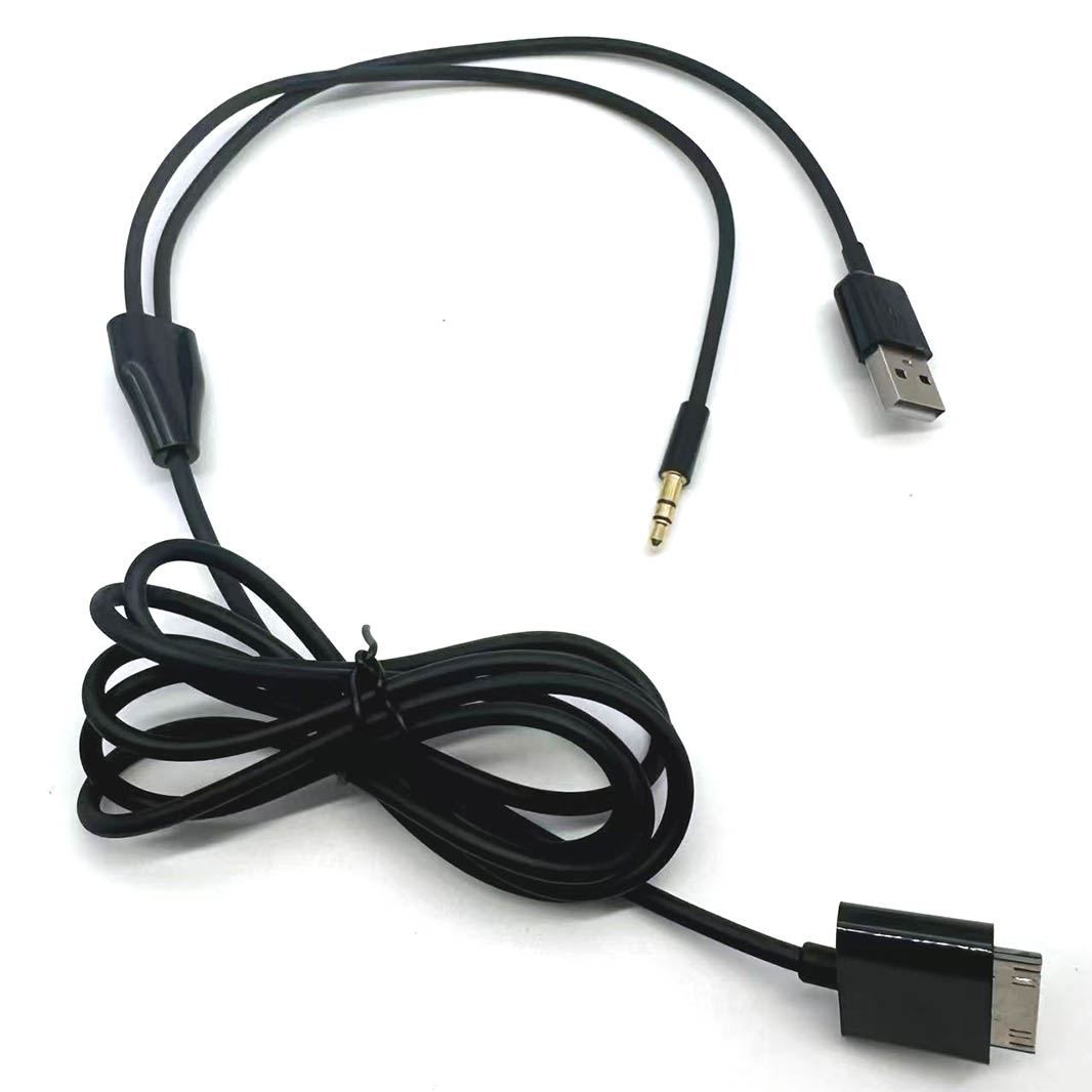 Audio Jumper Wire - Câble de chargeur USB audio AUX