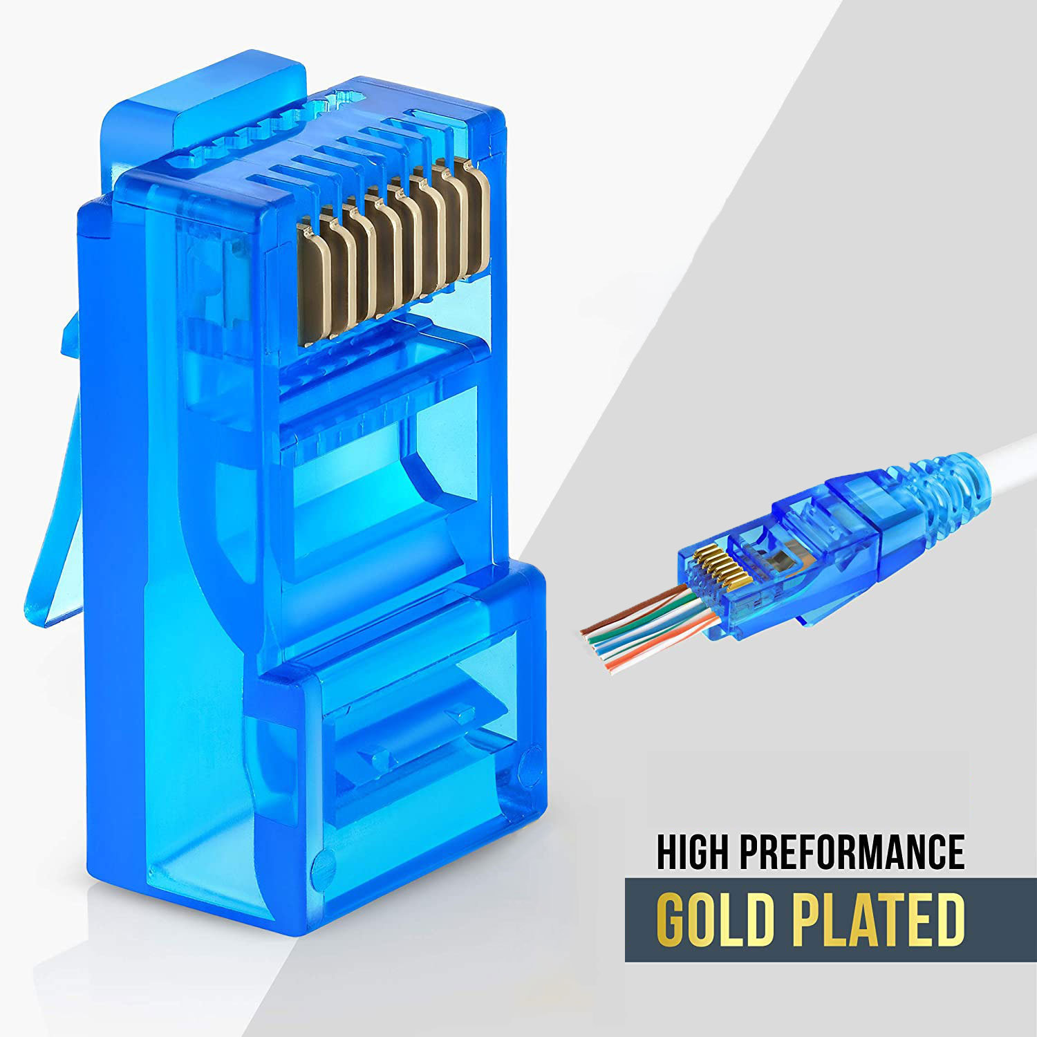 ZoeRax 100 connecteurs RJ45 Ca - Rj45 Jack avis et prix