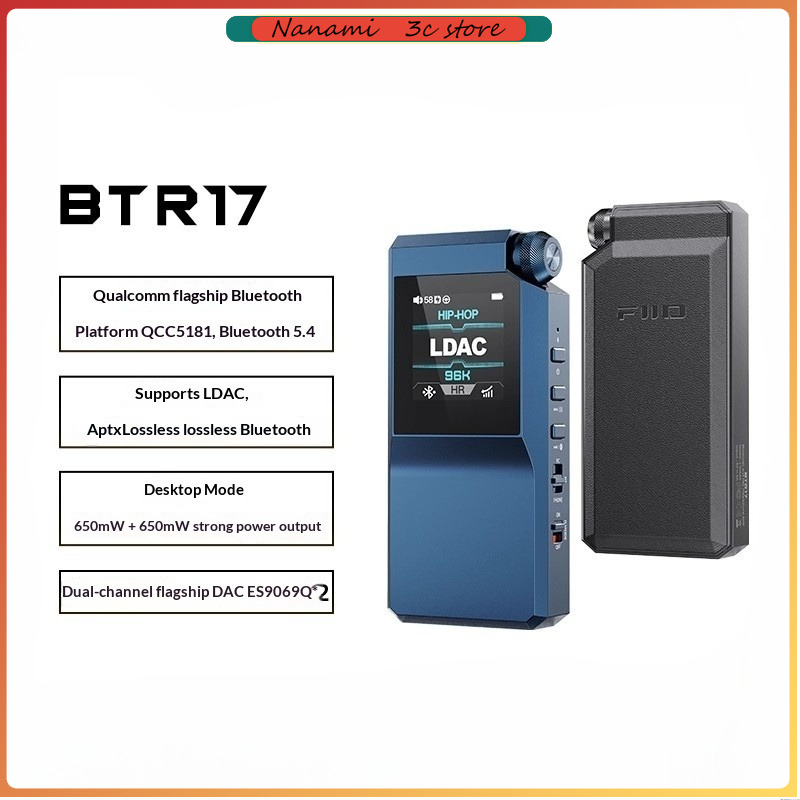 FiiO BTR17 Portable Bluetooth  - Sbc Audio Amplifier avis et prix