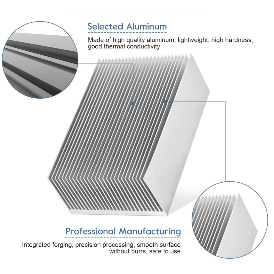 Dissipateur thermique en alumi - Heatsink Aluminum avis et prix