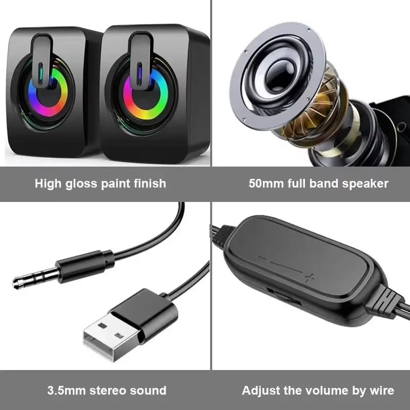 Haut-parleur USB filaire porta - Speaker Wire avis et prix