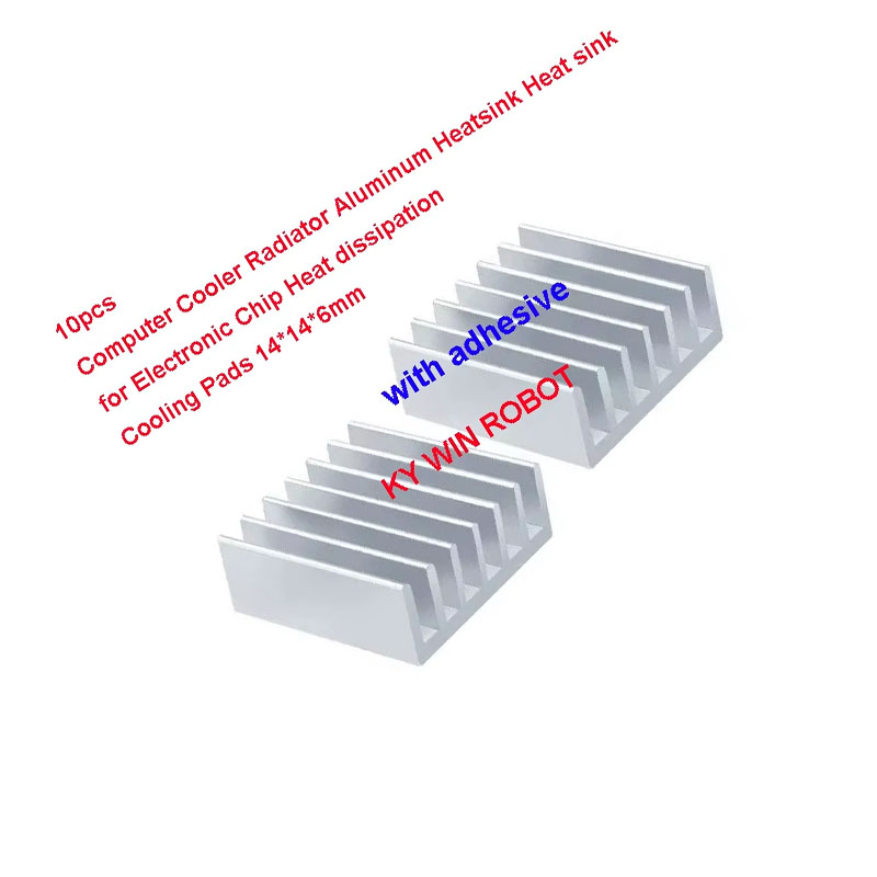 10 pièces de mini dissipateurs - Heatsink Aluminum avis et prix