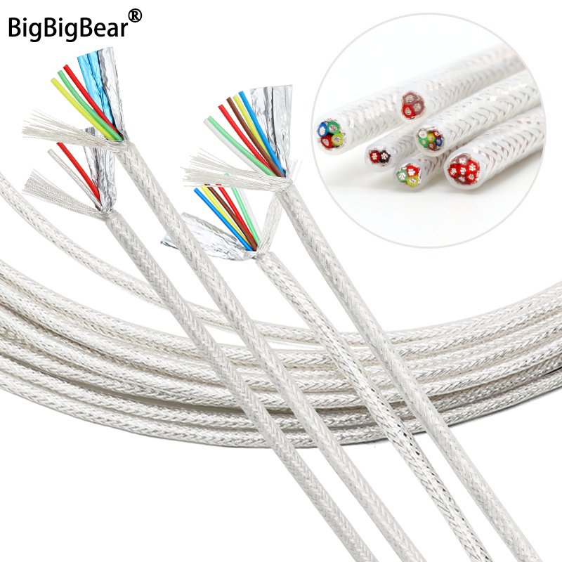 Fils blindés FEP 1/5/10m, 2 3  - Audio Jumper Wire avis et prix