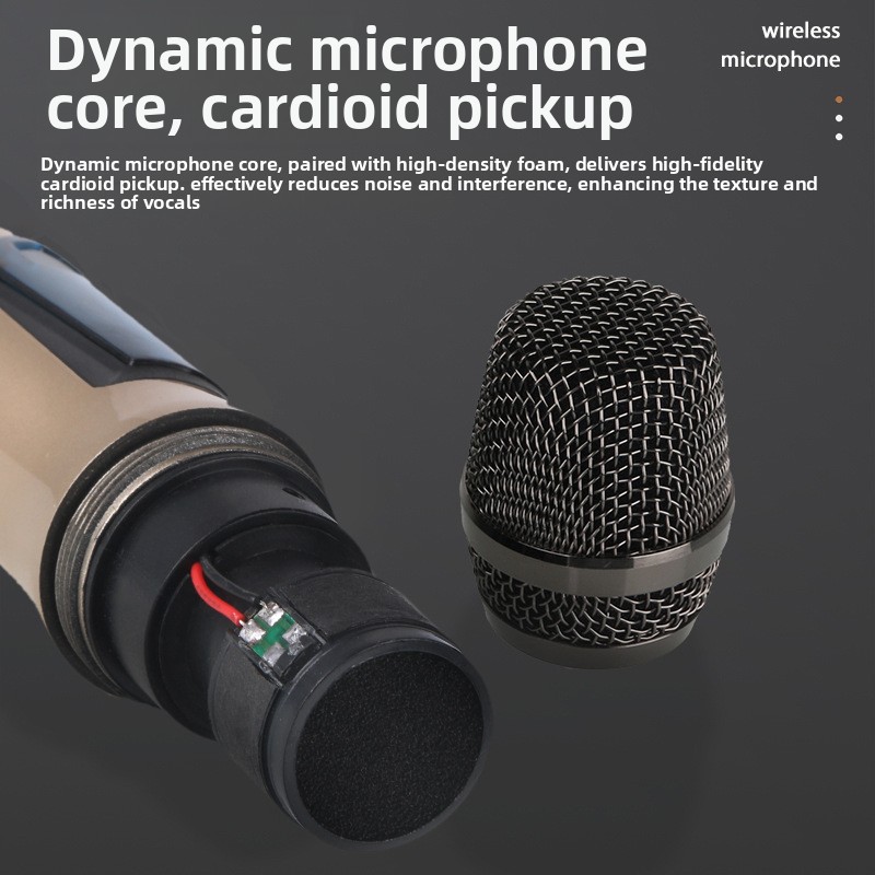 Microphone sans fil 2 canaux U - Ribbon Microphone avis et prix