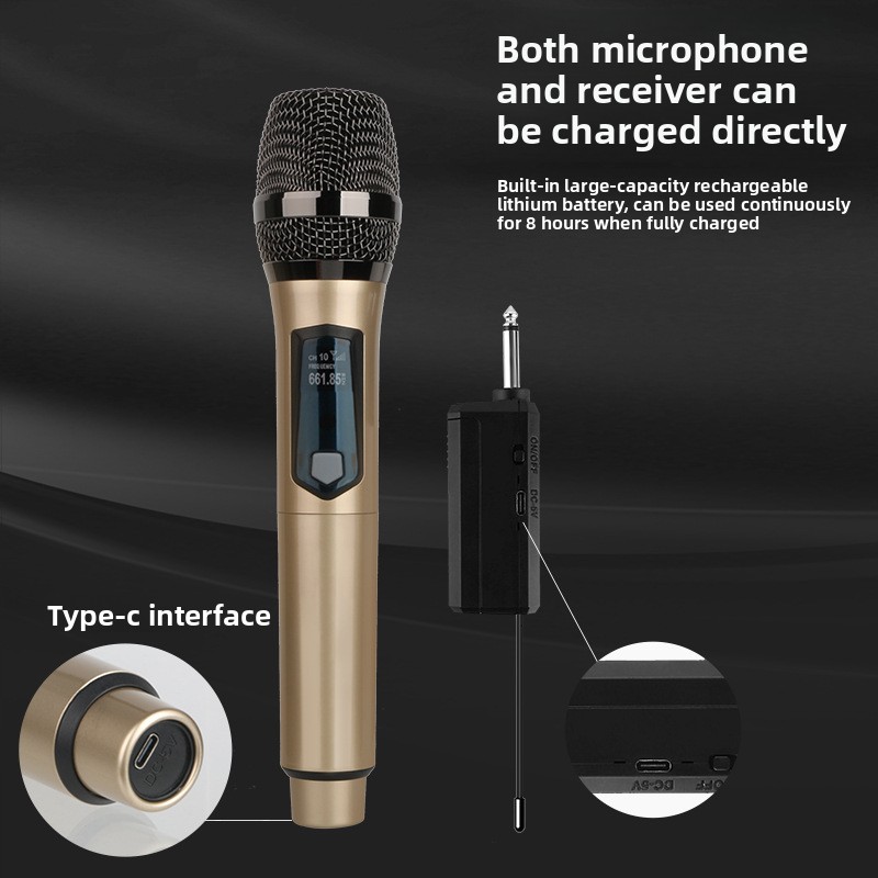 Microphone sans fil 2 canaux U - Ribbon Microphone avis et prix