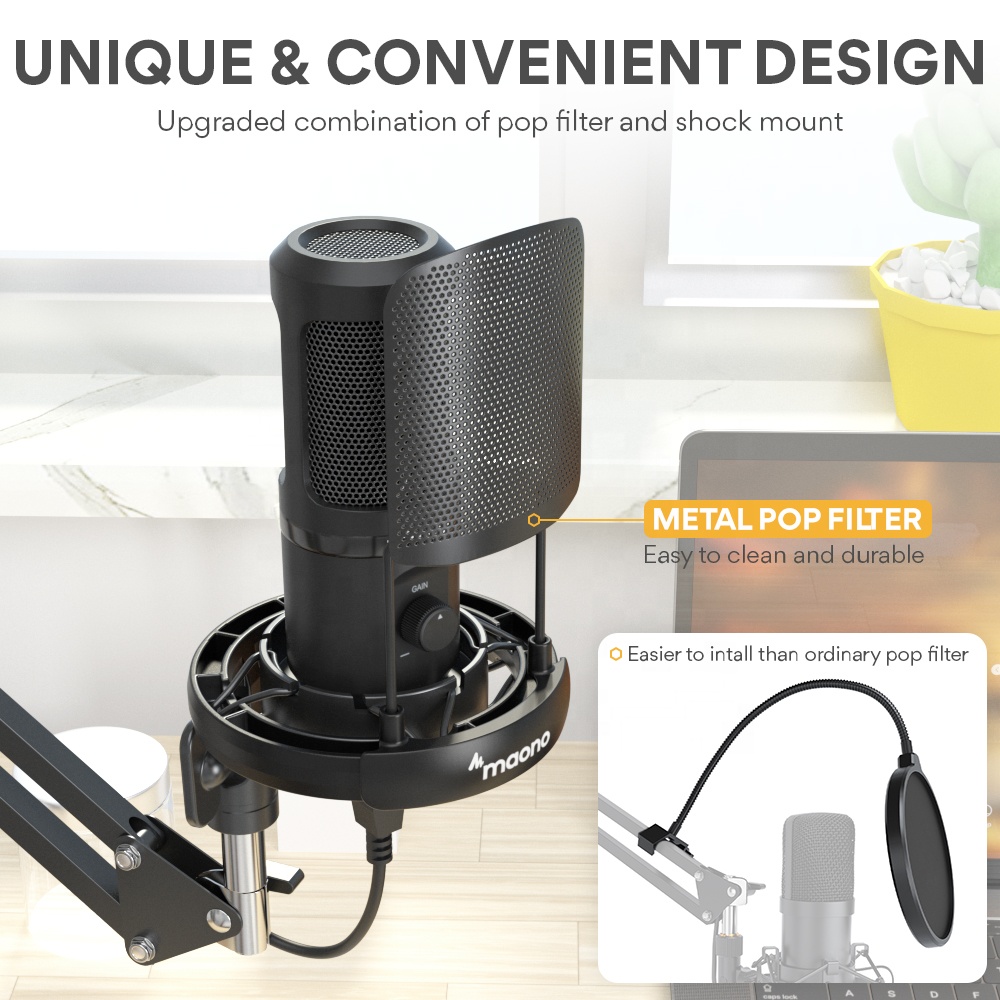 Kit de microphone professionne - Condenser Microphone Kit avis et prix