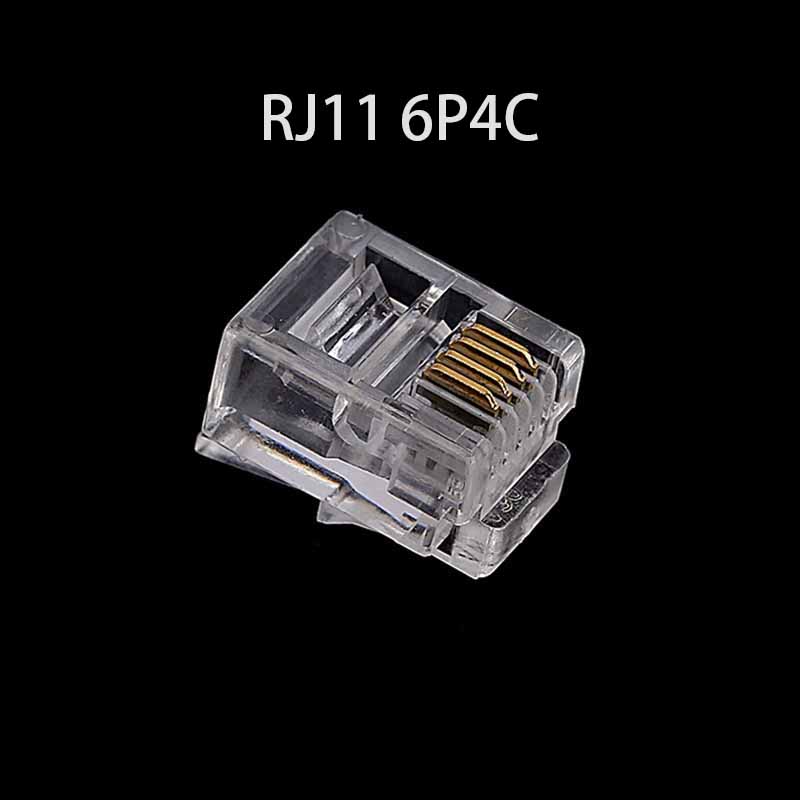 20/50/100 pièces RJ11 6P2C 6P4 - Rj45 Jack avis et prix