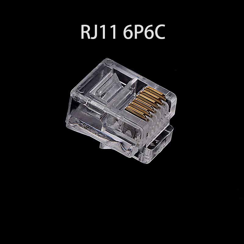 20/50/100 pièces RJ11 6P2C 6P4 - Rj45 Jack avis et prix
