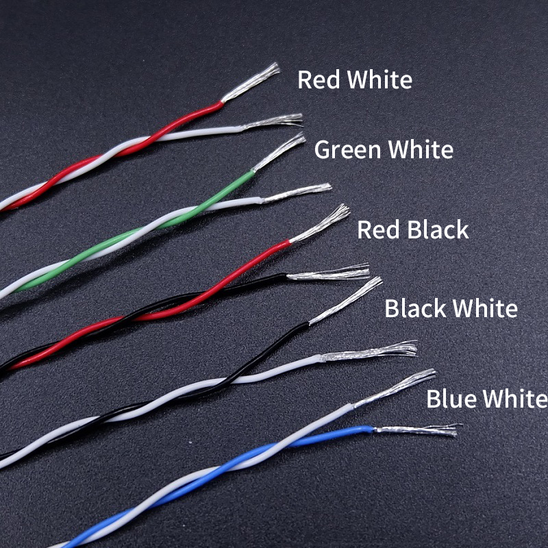 Fil PTFE 2M/10M 2 broches 30/2 - Audio Jumper Wire avis et prix