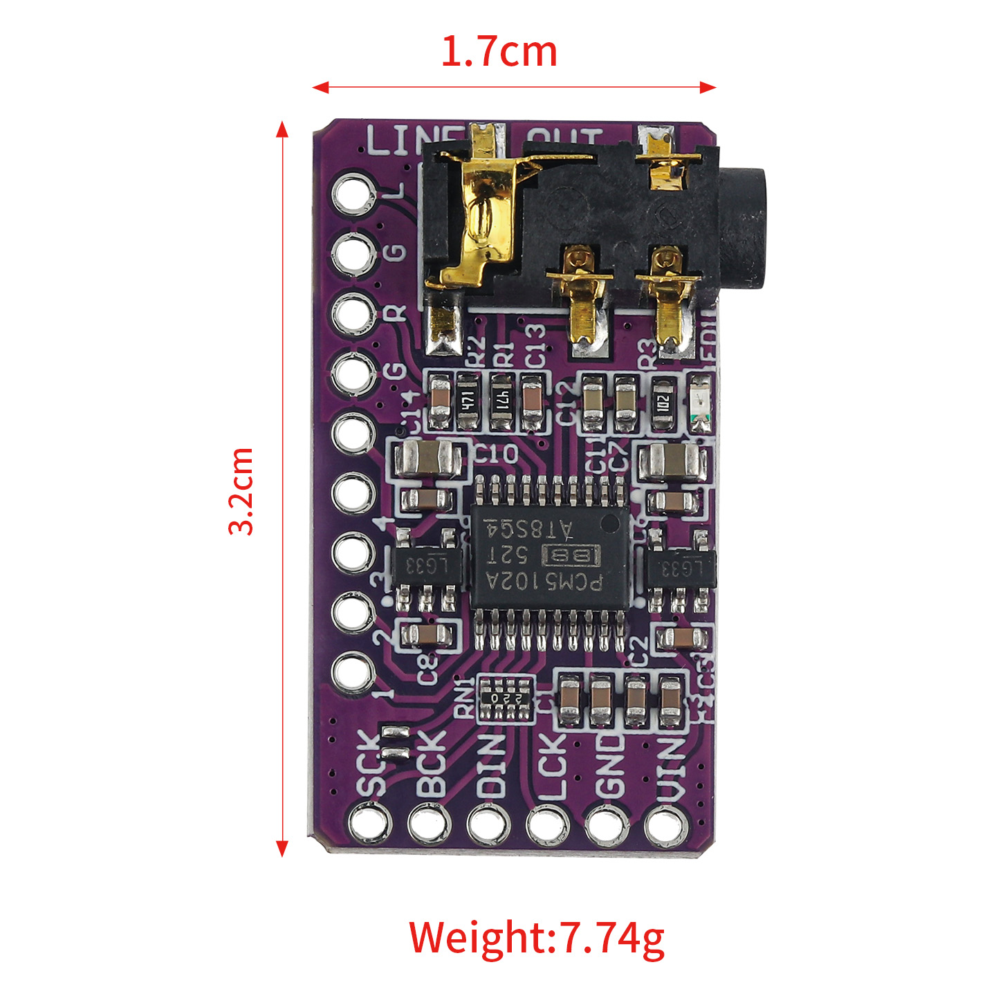 Module de lecteur DAC I2S PCM5 - Pcm5102 avis et prix