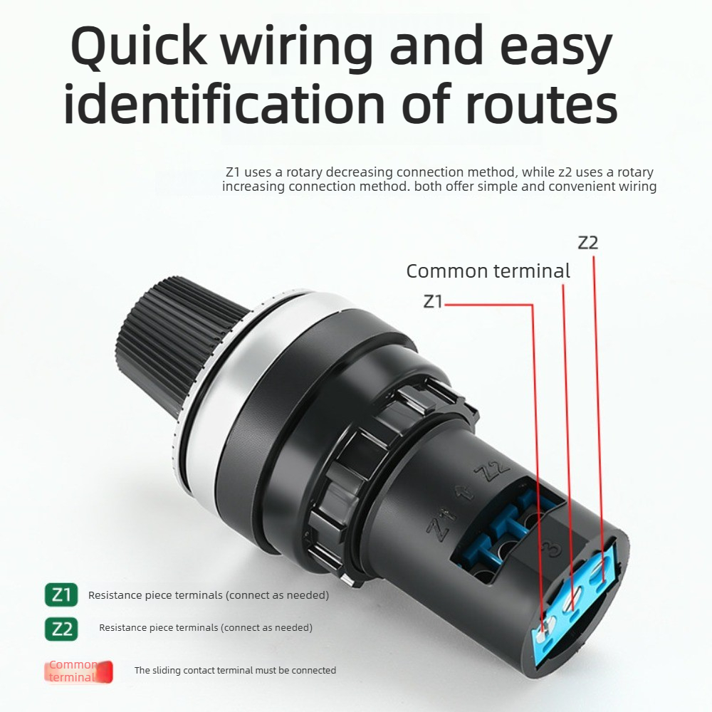 Bouton de potentiomètre 22 mm, - Potentiometer 10K avis et prix