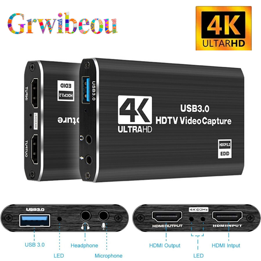 Carte d'acquisition vidéo 4K U - Usb Sound Card avis et prix