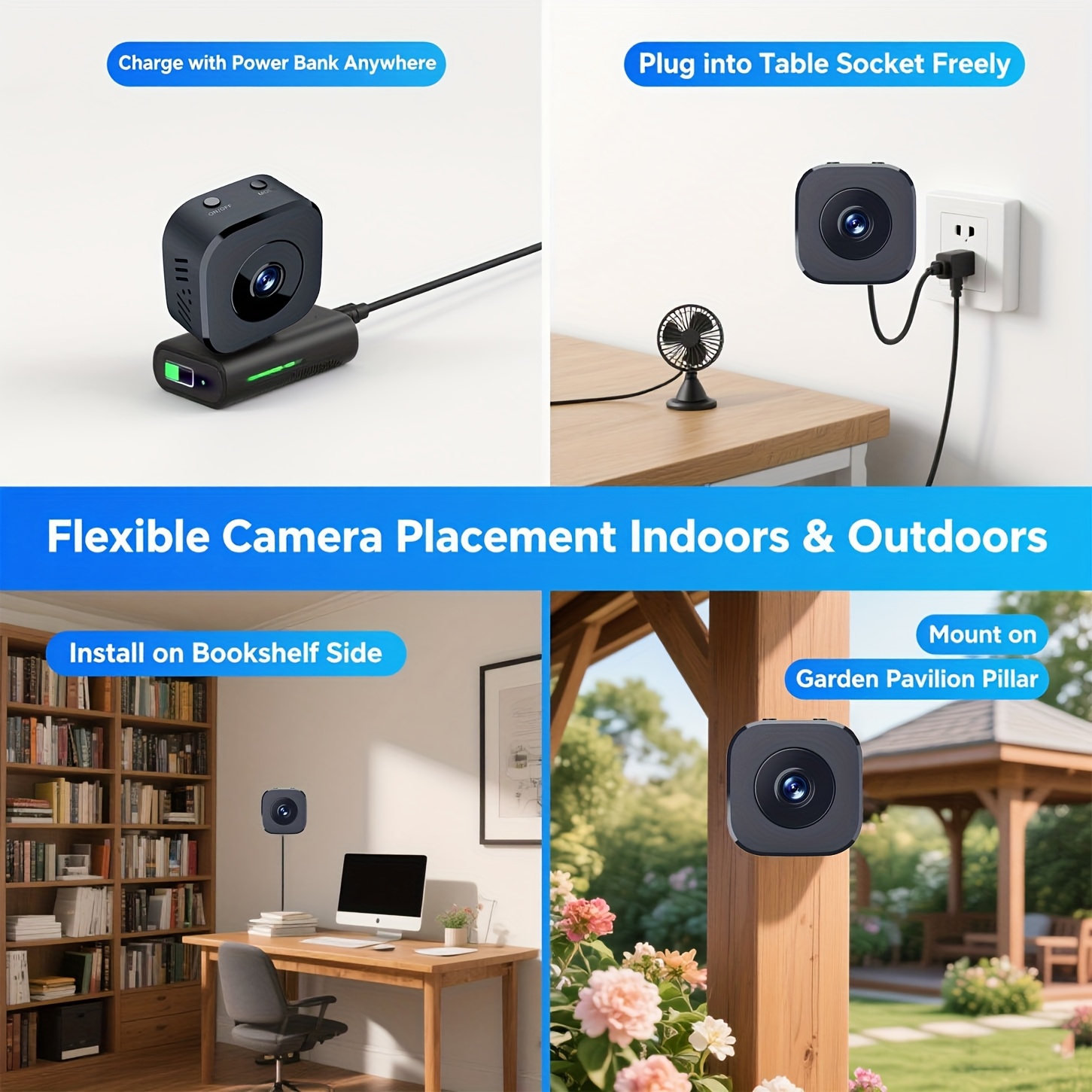 1080P HD Mini caméra WiFi sécu - Usb Sound Card avis et prix