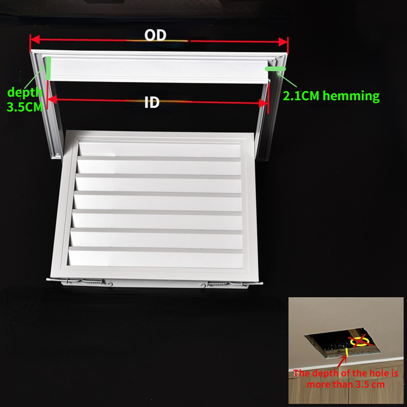 Volet d'aération en alliage d' - Ventilation Grille Aluminum avis et prix