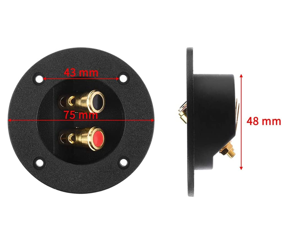 Bornier de haut-parleur stéréo - Speaker Enclosure avis et prix