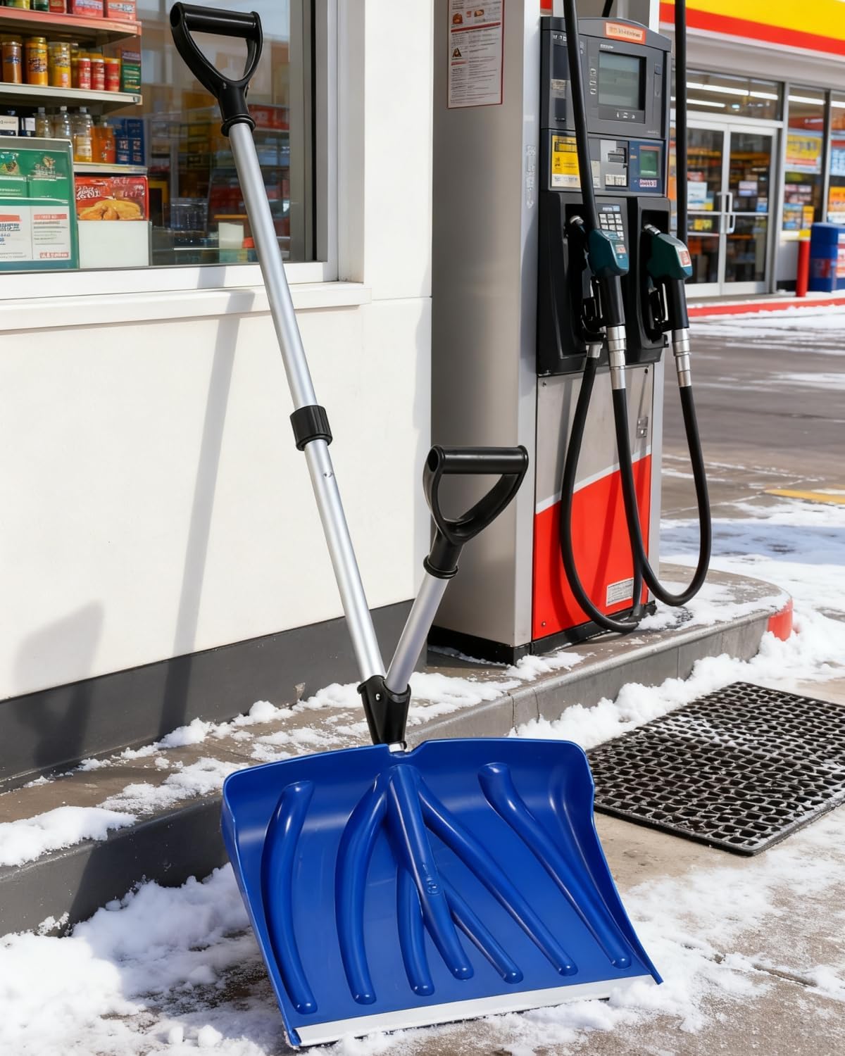 Pelle à neige ergonomique avec - Knob Aluminum avis et prix