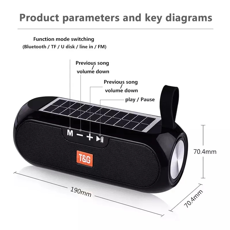 Radio solaire FM extérieur Por - Sbc Audio Amplifier avis et prix