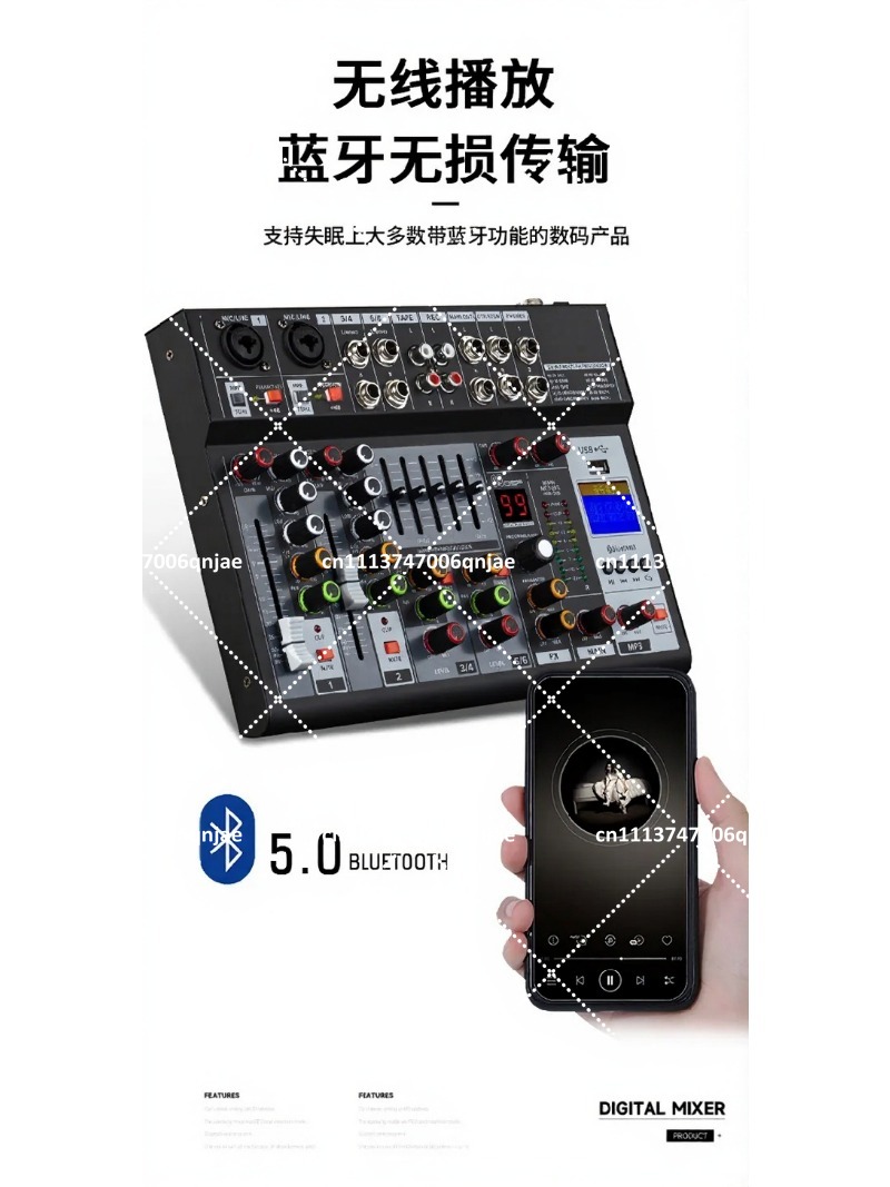Console de mixage audio profes - Usb Sound Card avis et prix