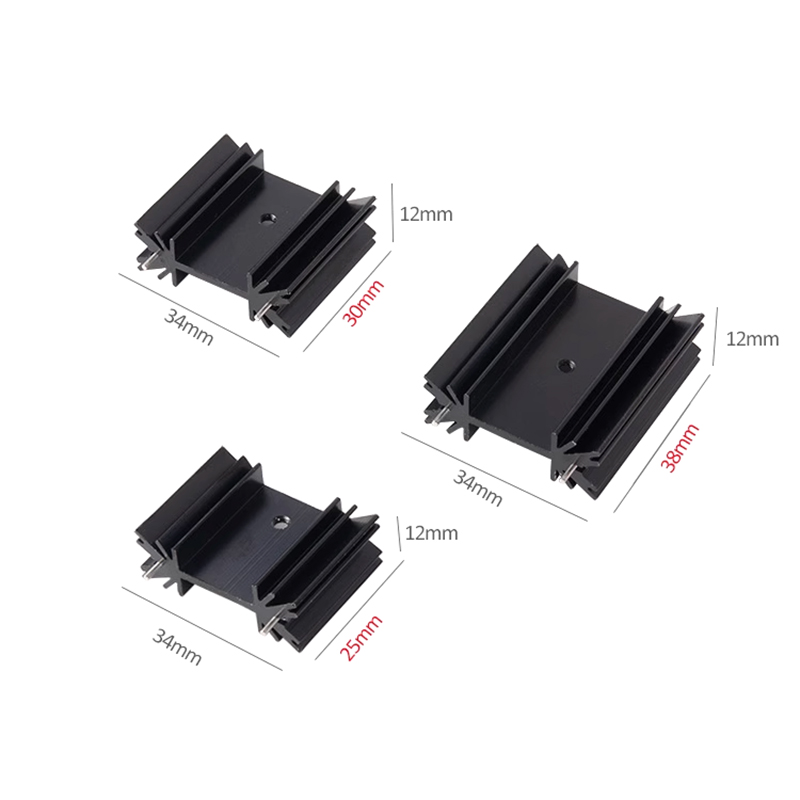 Lot de 5 dissipateurs thermiqu - Heatsink Aluminum avis et prix