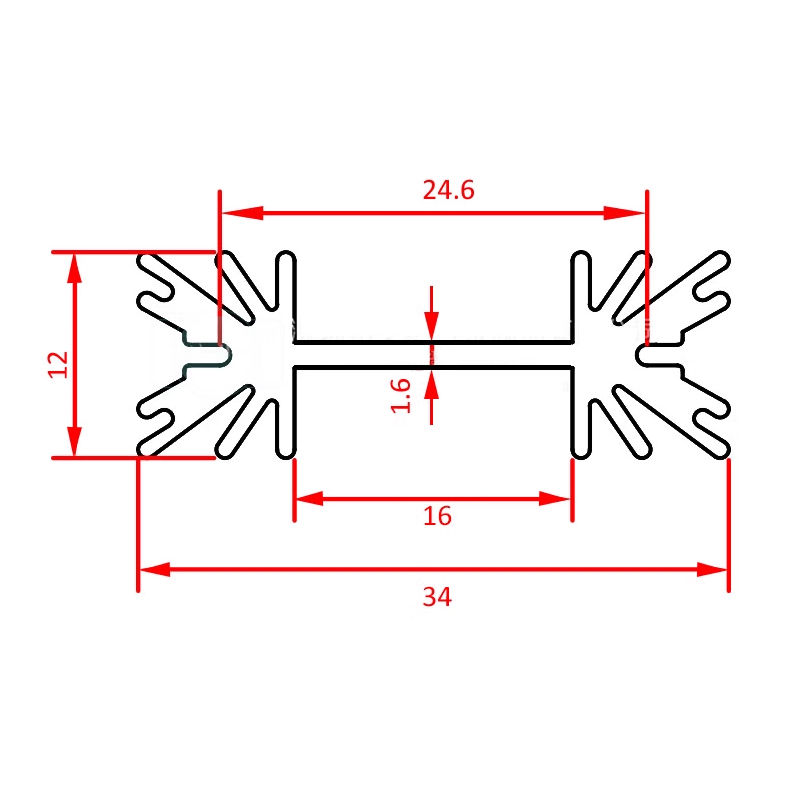 Lot de 5 dissipateurs thermiqu - Heatsink Aluminum avis et prix