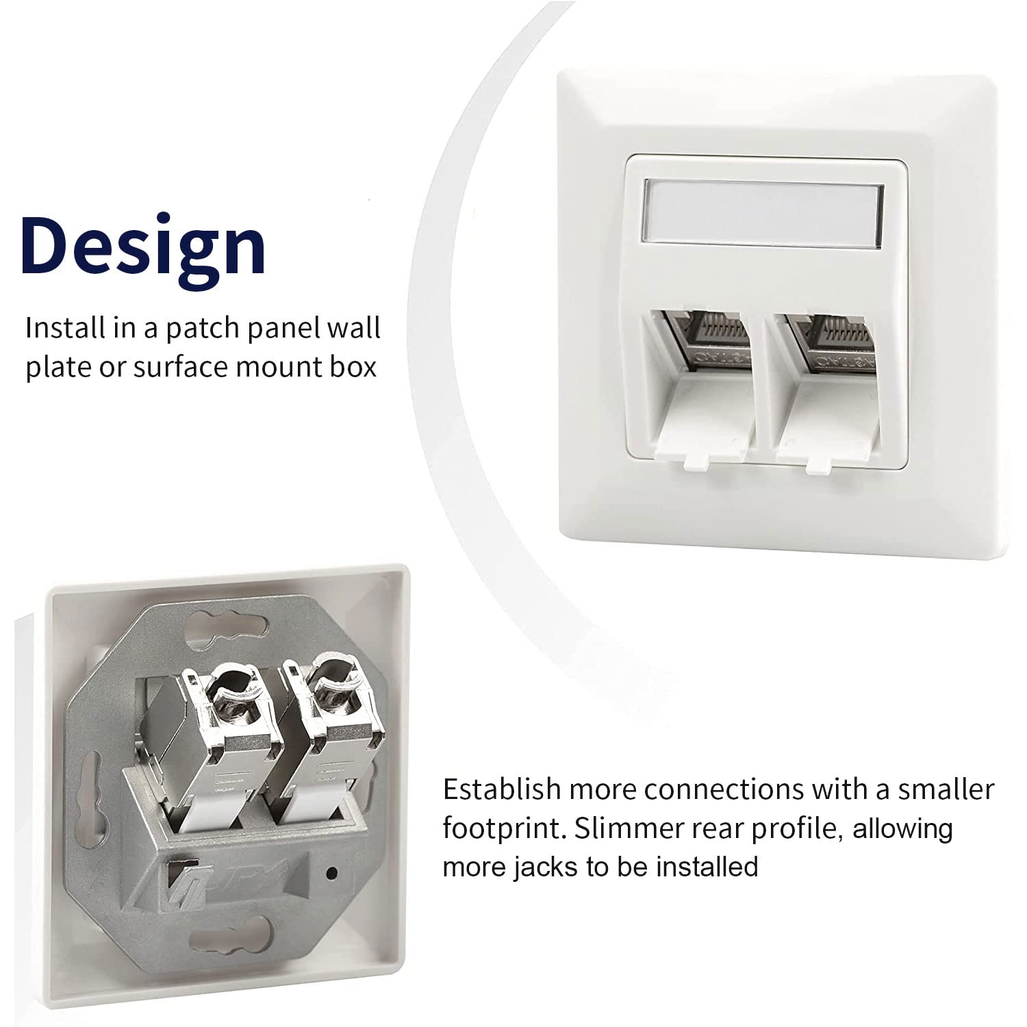 ZOERAX Cat6a Cat7 Keystone Jac - Rj45 Jack avis et prix